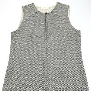 🐼EUC - TORY BURCH SILK SLEEVELESS BLOUSE BUTTON KEYHOLE🐼